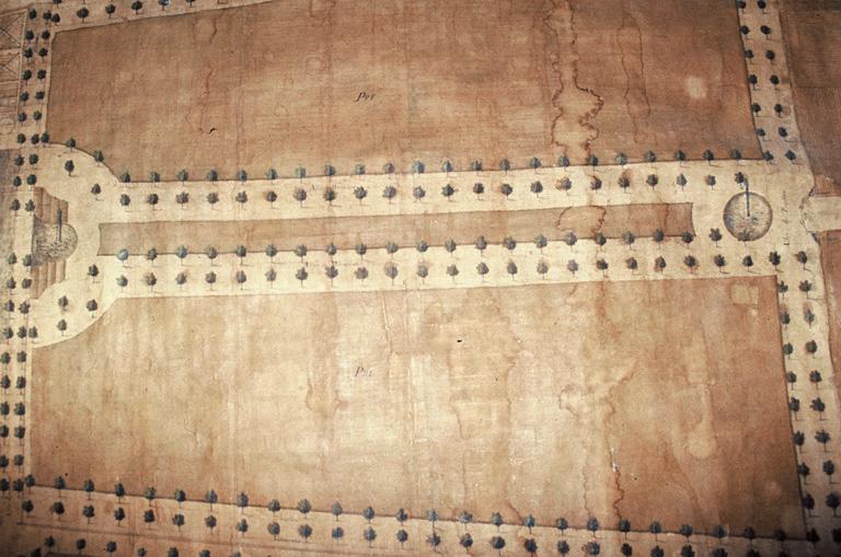 Vue du plan de 1751, détail.
