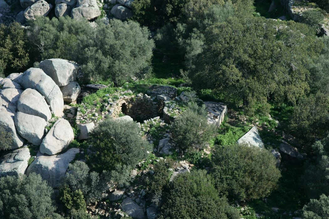 Site archéologique de Tappa : vue aérienne du site