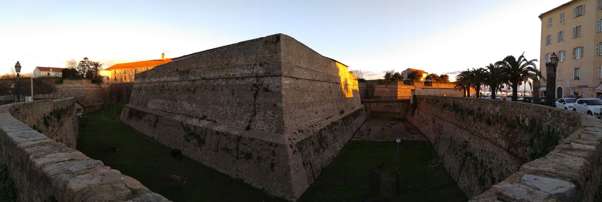 Citadelle Miollis : bastion nord-ouest, vue générale