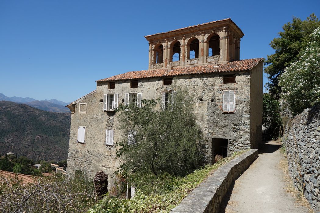 maison Bertola : façade latérale est, vue générale