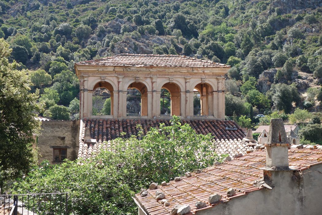 maison Bertola : vue générale du belvédère depuis l’ouest