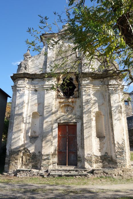 Chapelle Sainte-Croix :  : Chapelle Sainte-Croix : façade occidentale, vue générale