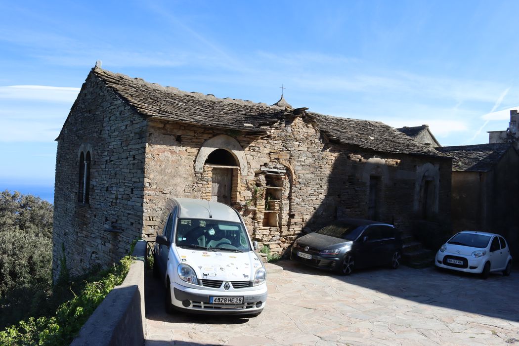 façade ouest, vue générale