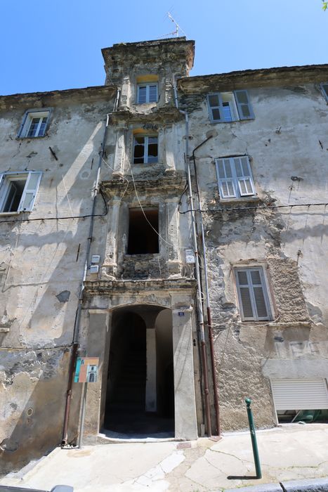 façade ouest, vue partielle