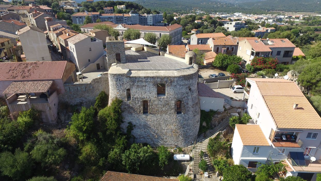 vue aérienne du bastion de France