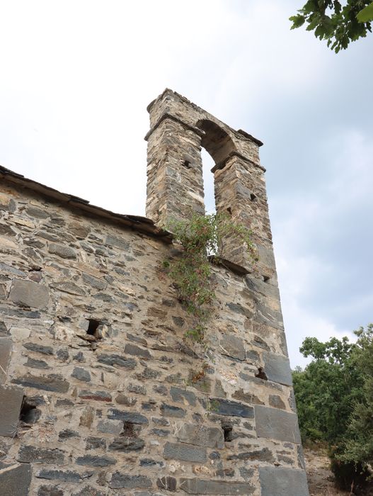 façade sud : détail du clocher