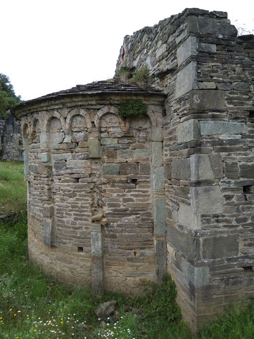 église, abside du chevet