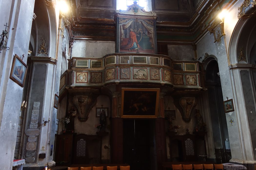 orgue et la tribune d’orgue