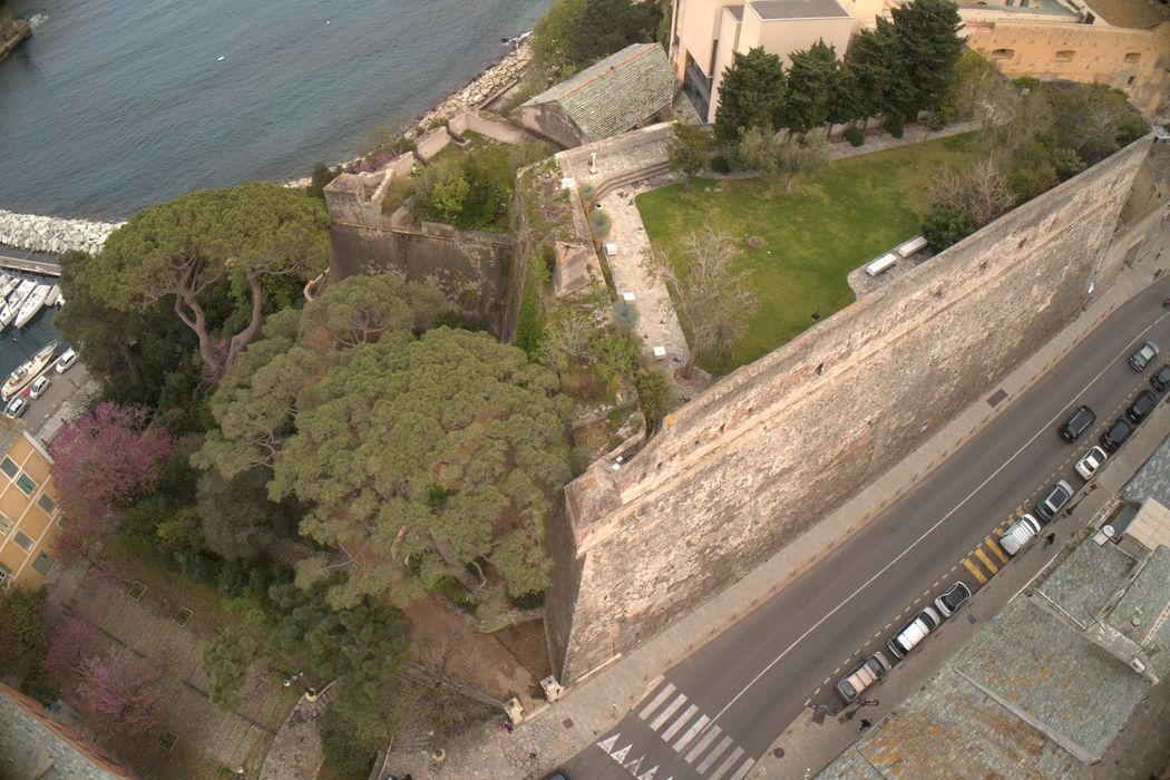 bastion Saint-Charles : vue aérienne depuis le nord-ouest