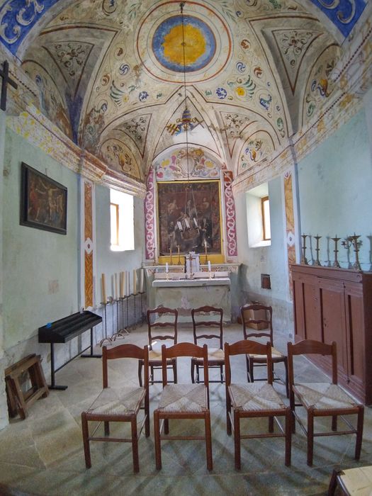 chapelle latérale de la confrérie du Rosaire