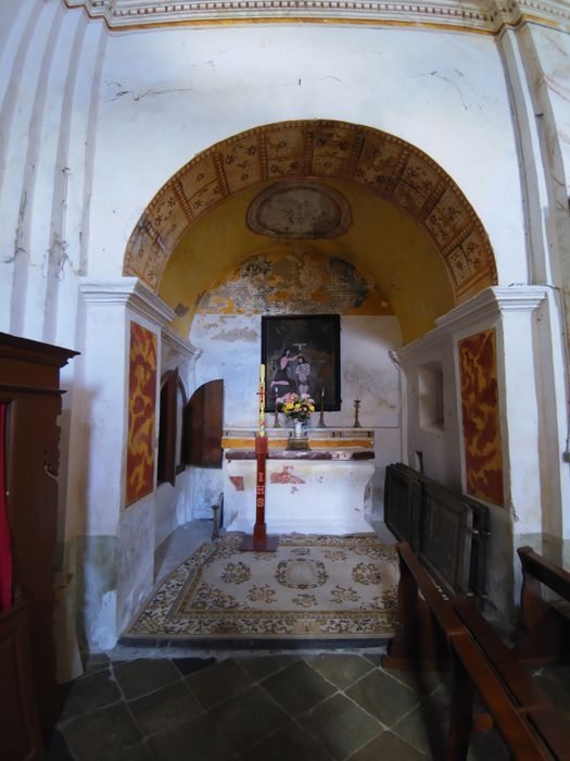 chapelle latérale des fonts baptismaux