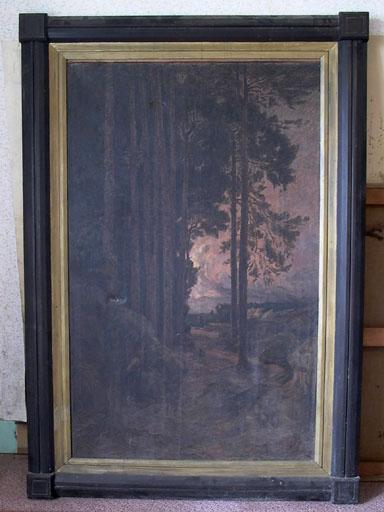 tableau : Fontainebleau, vue générale - © Ministère de la culture (France) ; © Conseil départemental de l'Ain