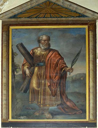 tableau : Saint André, vue générale - © Ministère de la culture (France) ; © Conseil départemental de l'Ain