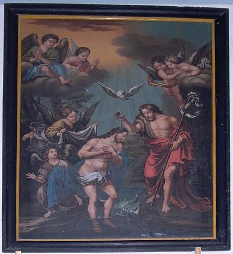 tableau : Baptême du Christ, vue générale