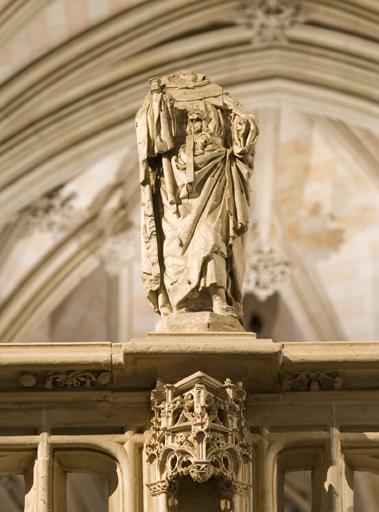 statue : Saint Augustin, vue générale - © Ministère de la culture (France) ; © Conseil départemental de l'Ain