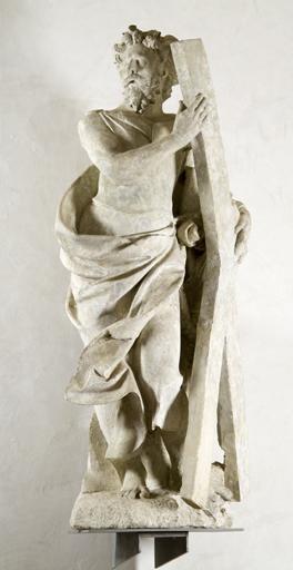 statue : Saint André, vue générale - © Ministère de la culture (France) ; © Conseil départemental de l'Ain