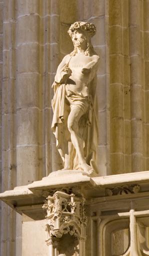 statue : Ecce Homo, vue générale - © Ministère de la culture (France) ; © Conseil départemental de l'Ain