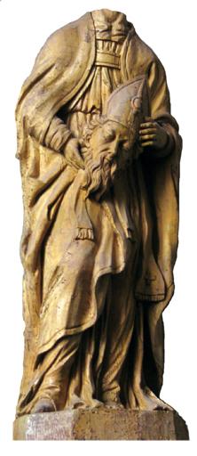 statue : Saint Denis, vue générale