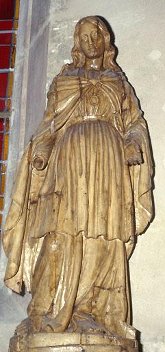 statue : Sainte Philomène, vue générale