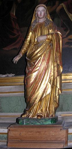 statue : Sainte Blandine, vue générale - © Ministère de la culture (France) ; © Conseil départemental de l'Ain