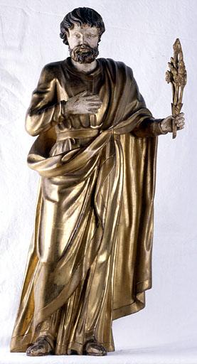 statue : Saint Joseph, vue générale - © Ministère de la culture (France) ; © Conseil départemental de l'Ain