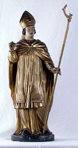 statue : Saint Eloi, vue générale - © Ministère de la culture (France) ; © Conseil départemental de l'Ain