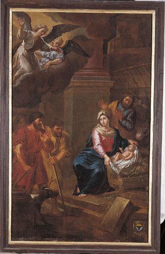 tableau : L'Adoration des Bergers, vue générale