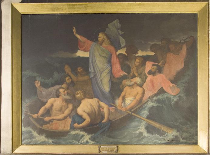 tableau : La Tempête apaisée, vue générale - © Ministère de la culture (France) ; © Conseil départemental de l'Ain