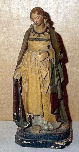 statue : Sainte Philomène, vue générale