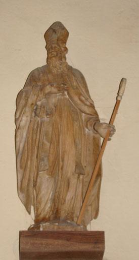 statue : Saint Martin (?), vue générale