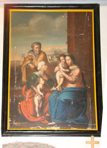 tableau : Sainte Famille, vue générale