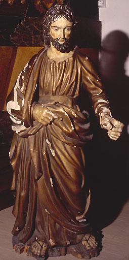 statue : Saint Joseph, vue générale - © Ministère de la culture (France) ; © Conseil départemental de l'Ain