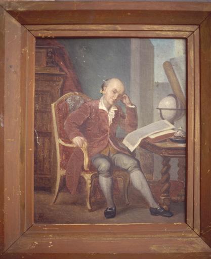tableau : Portrait de Lalande, vue générale - © Ministère de la culture (France) ; © Conseil départemental de l'Ain