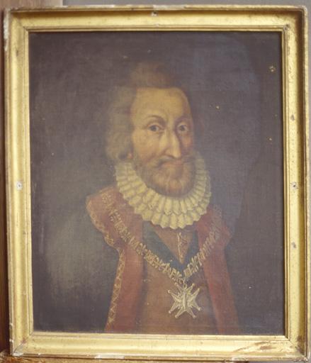 tableau : Portrait d'Henri IV portant le collier de l'Ordre St-Esprit, vue générale - © Ministère de la culture (France) ; © Conseil départemental de l'Ain