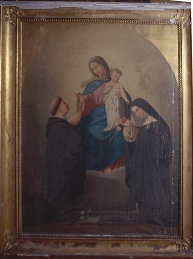tableau : Le Rosaire, vue générale - © Ministère de la culture (France) ; © Conseil départemental de l'Ain