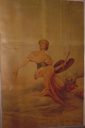 tableau : Allégorie de la Peinture, vue générale