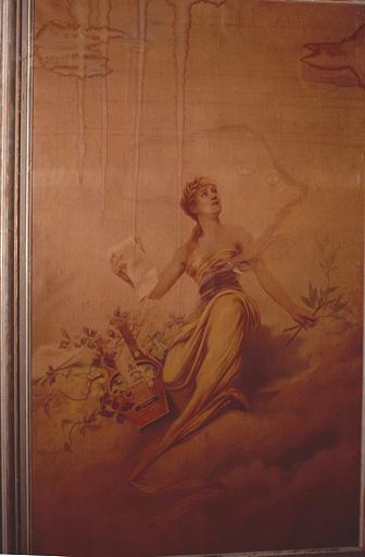 tableau : Allégorie de la Poésie lyrique, vue générale - © Ministère de la culture (France) ; © Conseil départemental de l'Ain