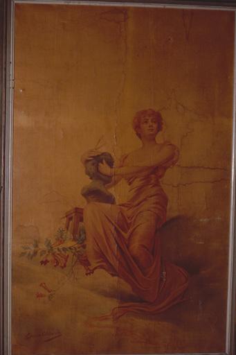 tableau : Allégorie de la Sculpture, vue générale - © Ministère de la culture (France) ; © Conseil départemental de l'Ain