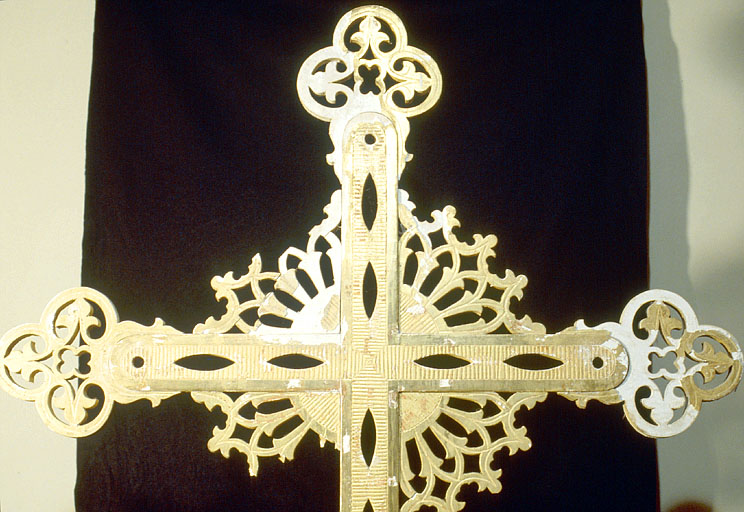 croix de procession       - © Ministère de la Culture (France), Conservation des antiquités et des objets d’art de l’Ain, tous droits réservés