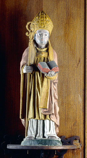 statue   Saint Martin évêque     - © Ministère de la Culture (France), Conservation des antiquités et des objets d’art de l’Ain, tous droits réservés