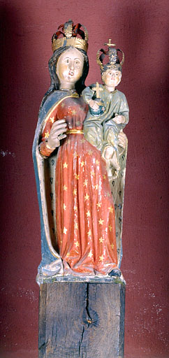 statue   Vierge à l'Enfant 1   - © Ministère de la Culture (France), Conservation des antiquités et des objets d’art de l’Ain, tous droits réservés