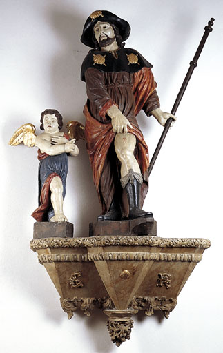 statue   Saint Roch   