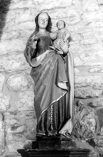 statue   Vierge à l'Enfant   