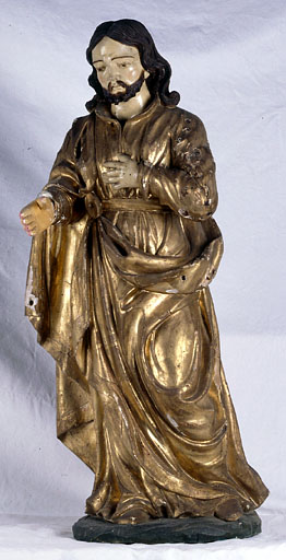 statue Saint Valérien - © Ministère de la Culture (France), Conservation des antiquités et des objets d’art de l’Ain, tous droits réservés