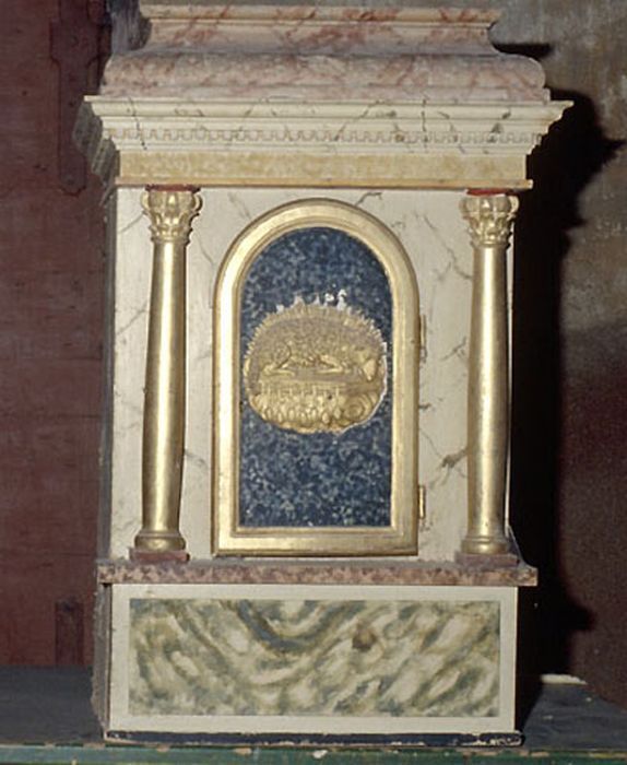 tabernacle n°2, vue générale - © Ministère de la Culture (France), Conservation des antiquités et des objets d’art de l’Ain, tous droits réservés