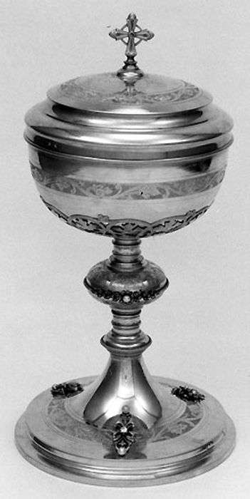 Ciboire - © Ministère de la Culture (France), Conservation des antiquités et des objets d’art de l’Ain, tous droits réservés