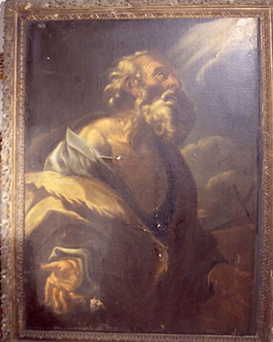 Tableau : Saint André en extase - © Ministère de la Culture (France), Conservation des antiquités et des objets d’art de l’Ain, tous droits réservés