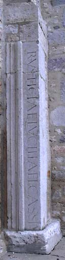 plaque commémorative, vue générale