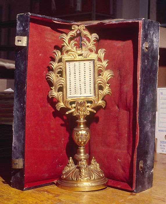 reliquaire : Immaculée Conception, n°2, vue générale - © Ministère de la Culture (France), Conservation des antiquités et des objets d’art de l’Ain, tous droits réservés