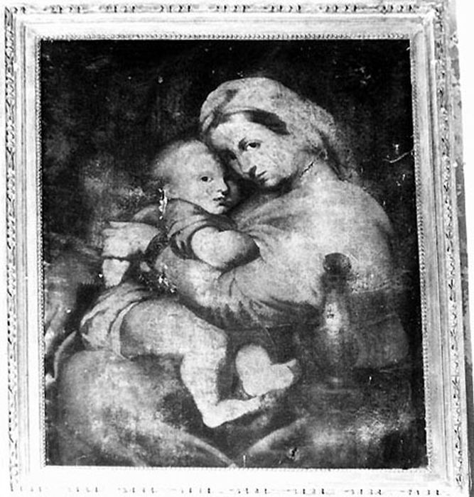 Tableau : Vierge à l'Enfant